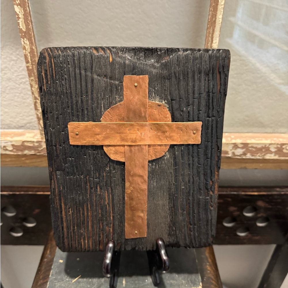 Rustic Wooden Cross Decor